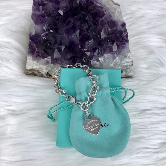 Tiffany & Co. Jewelry - Tiffany & Co. Heart Pendant Bracelet